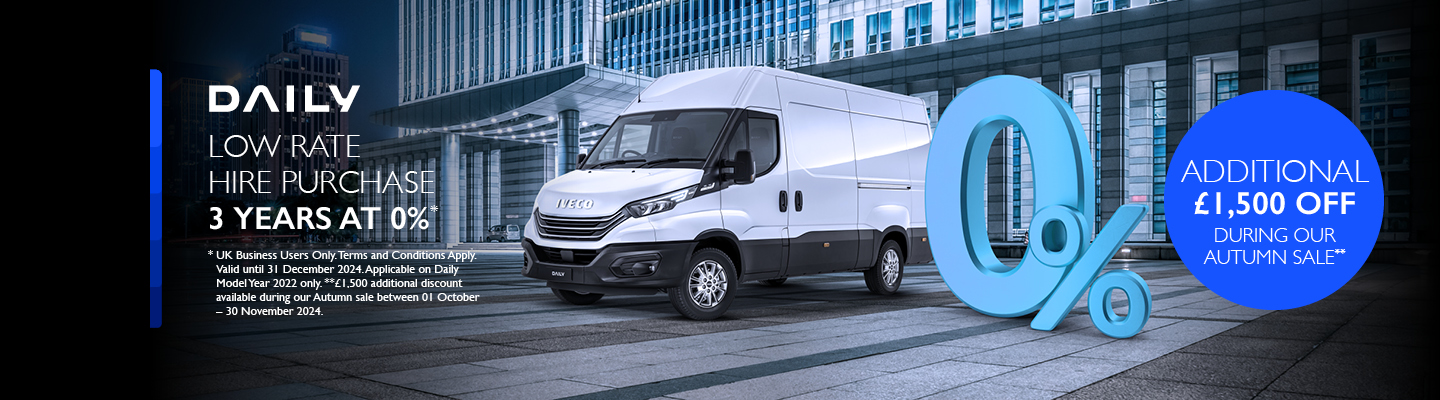 IVECO DAILY HIRE PURCHASE offer from Guest Guest